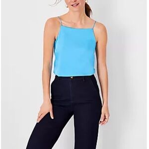 Ann Taylor Square Neck Tank Top